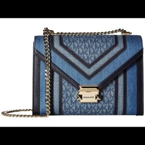 Michael Kors ‘Whitney’ Denim Multi Shoulder Bag